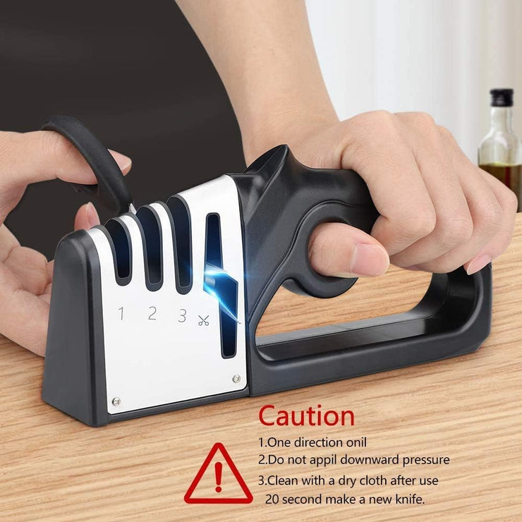 DLC - 4-in-1 Knife Sharpener