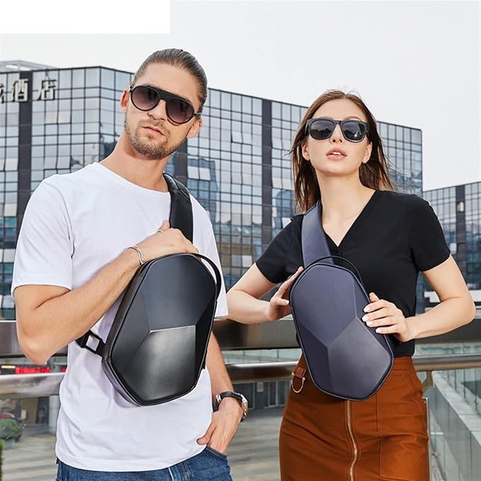 Shoulder Bag Men & Women Sling Crossbody Soft Chest Bags Casual Backpack