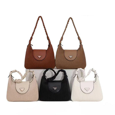 Stylish Ruched Shoulder Bag  For Women